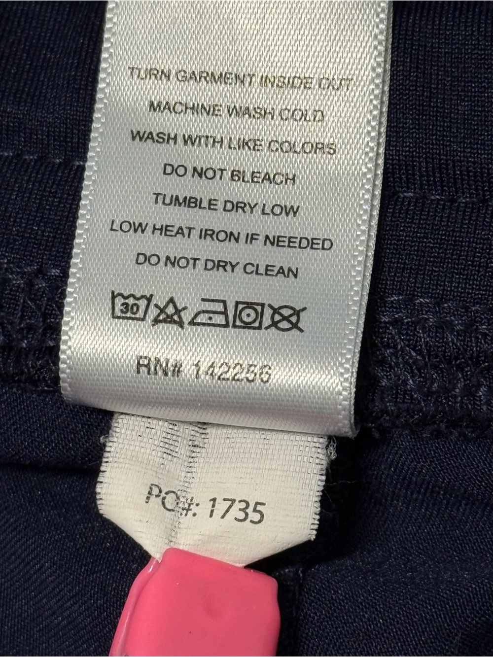 Figs Technical Collection Scrub Pants in Navy Blue Medium - Picture 7 of 7